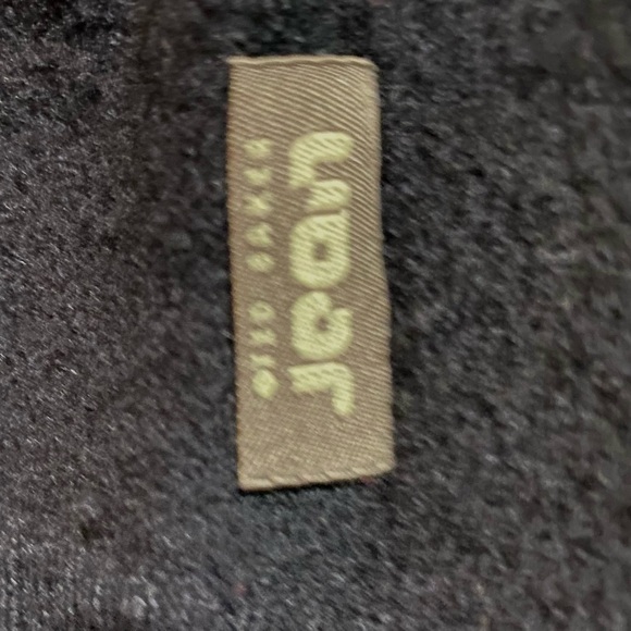 𝅺TED Baker Jean Wool Size 3 Black Zip Up Sweater with 2 front pockets EUC - Picture 5 of 6